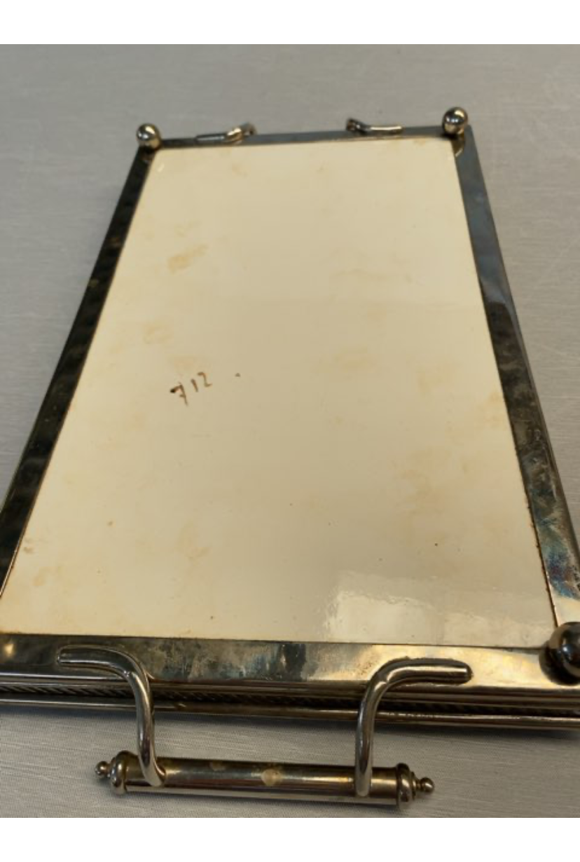 Vintage serverings bakke