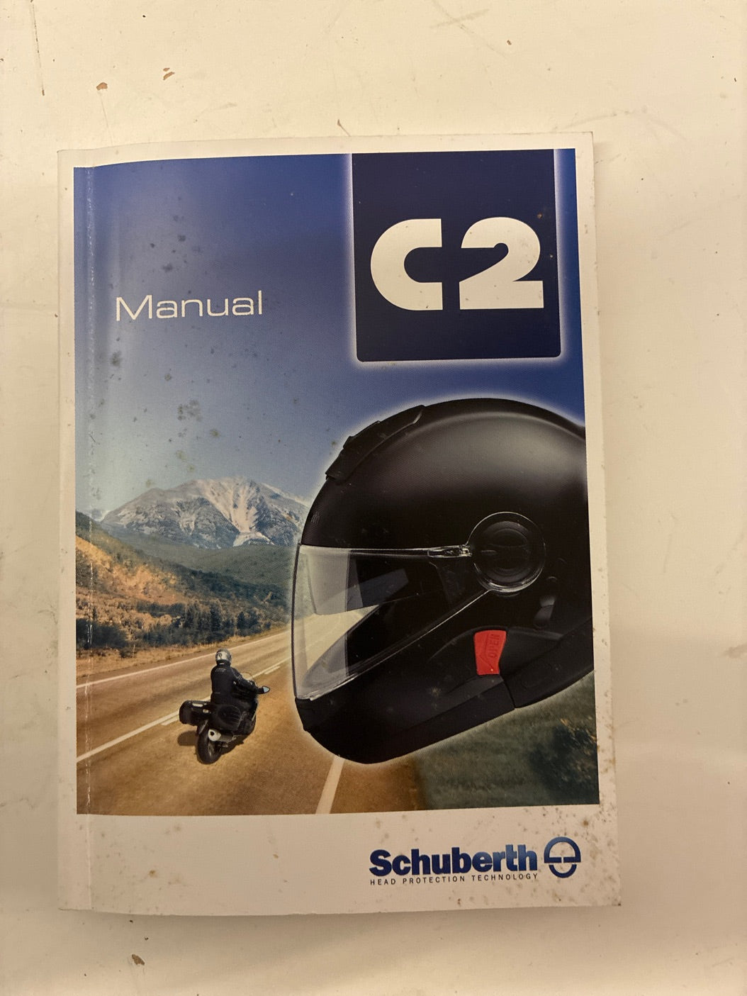 Schuberts C 2 motorcykel hjelm