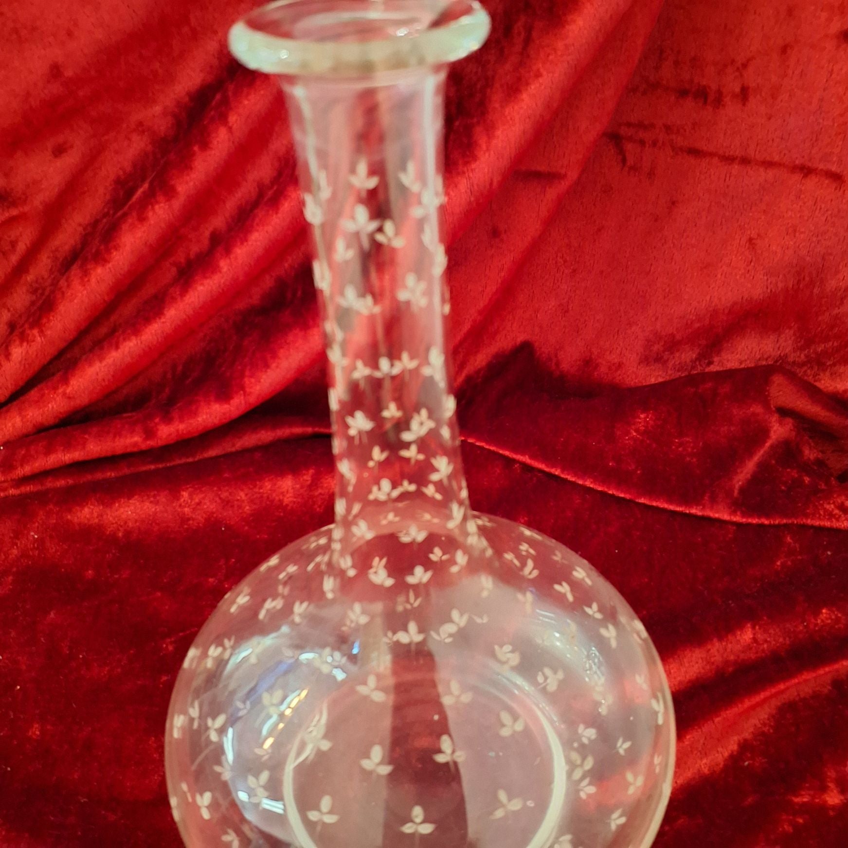 Vintage glaskaraffel