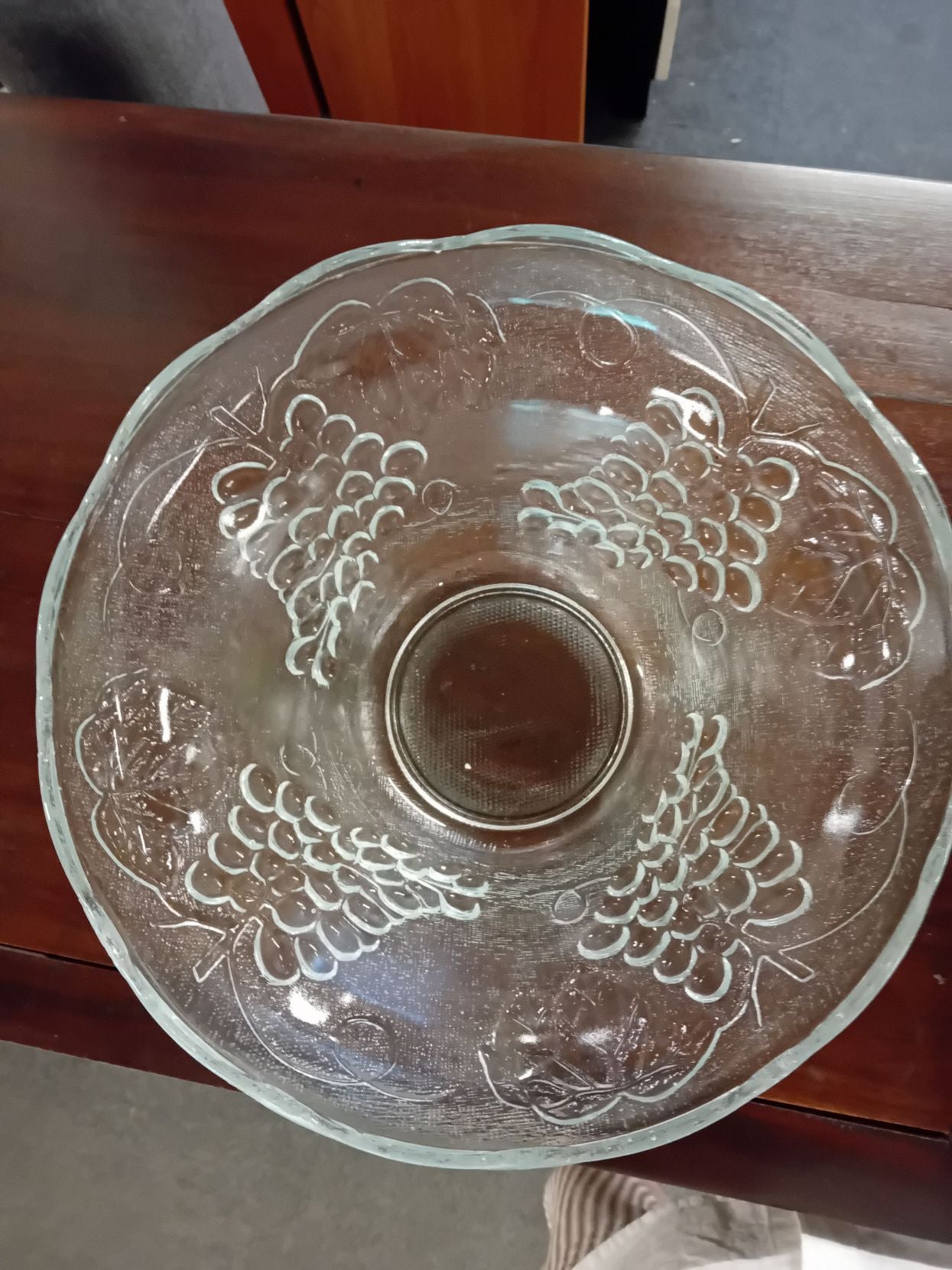 Glasskål.