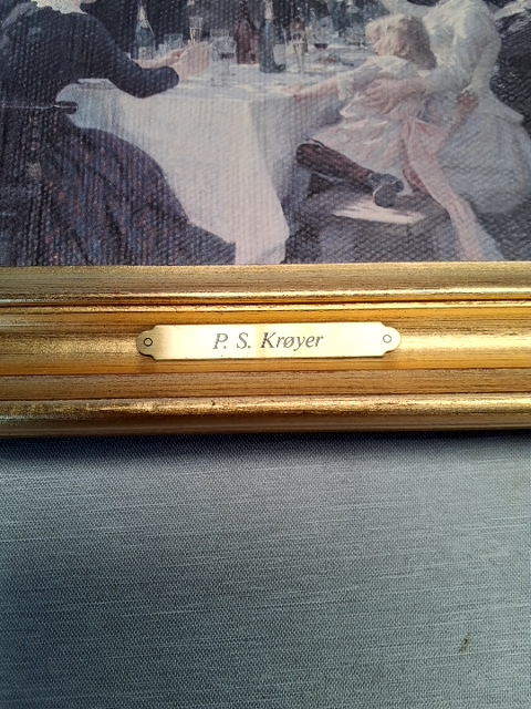 Indrammet billede - P.S. Krøyer