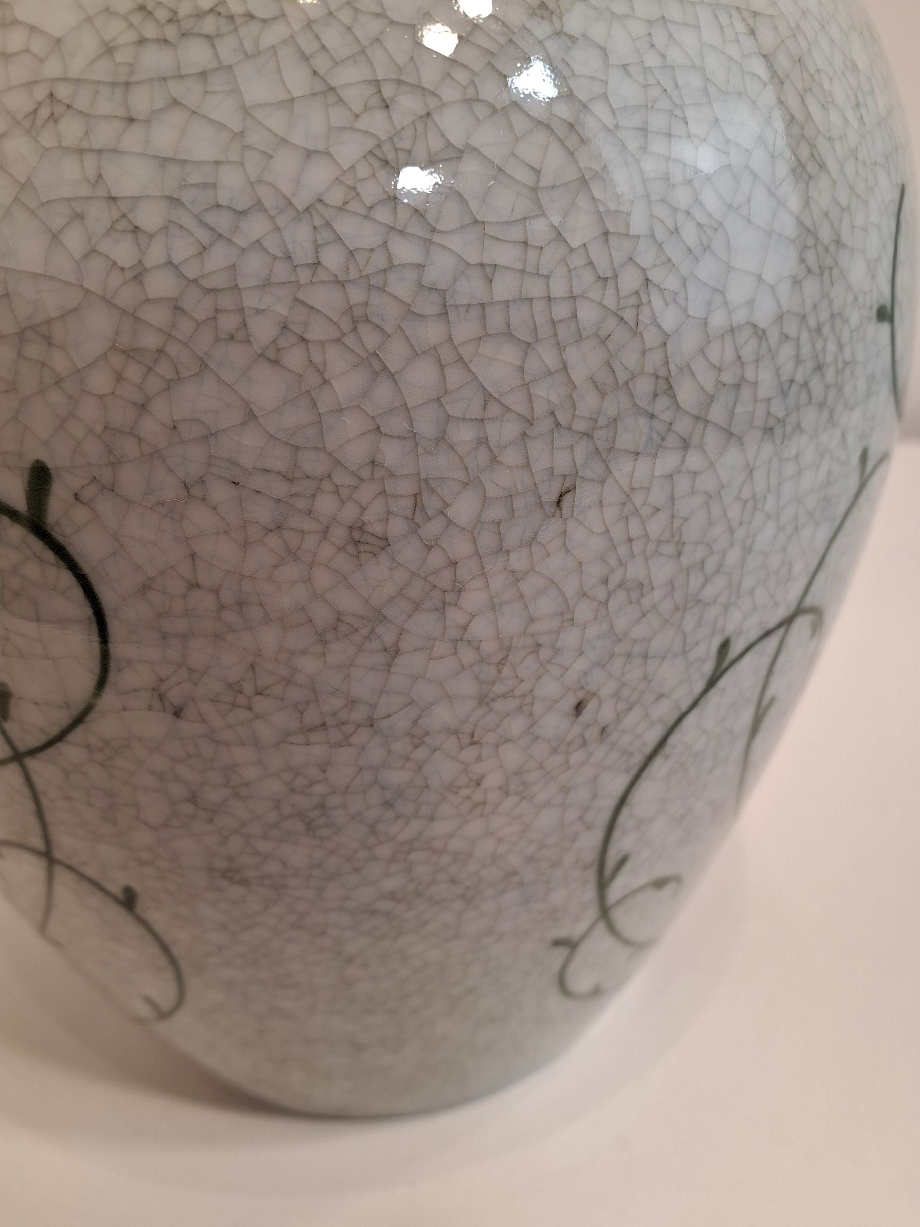 Krakeleret Lyngby vase