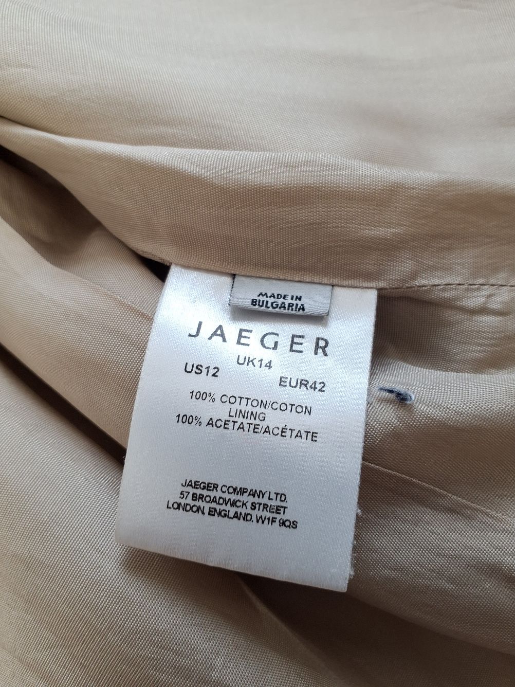 Jaeger Trenchcoat