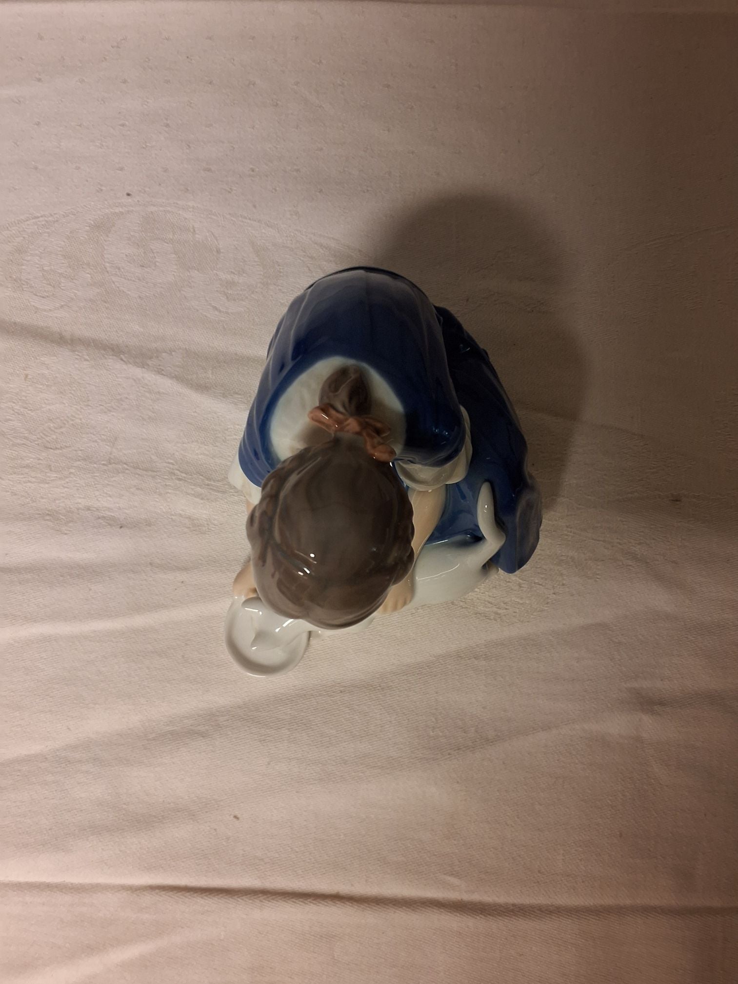 Figurin i porcelæn fra B&G