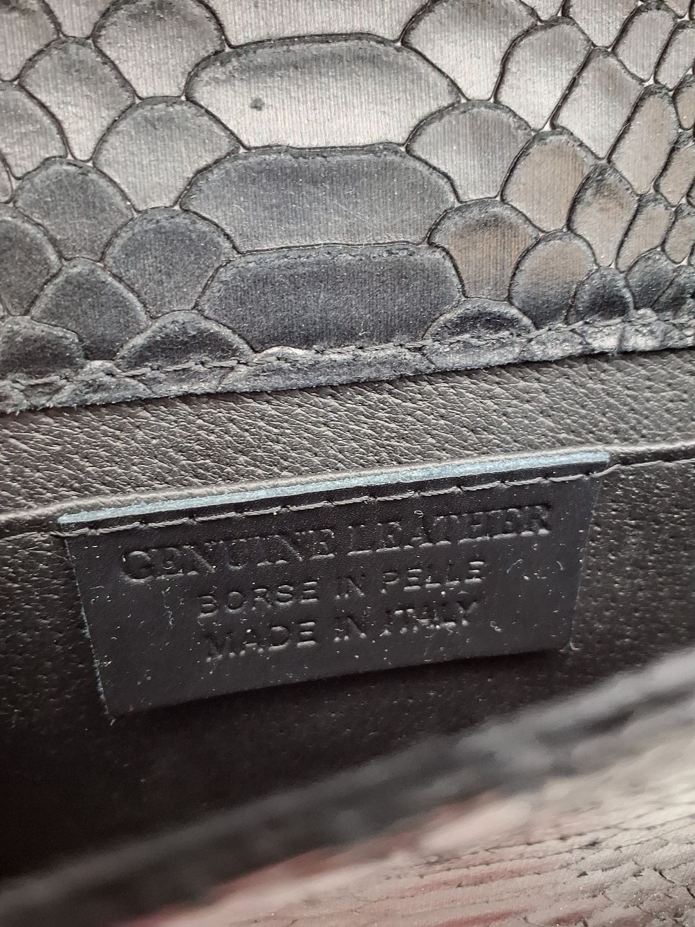 Italiensk Læder Skulder/Crossbody taske