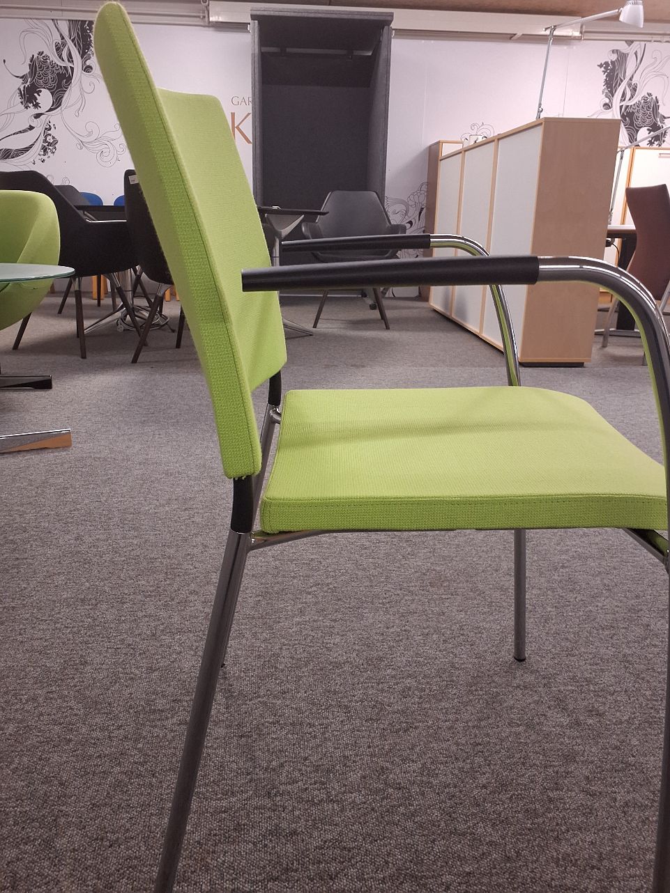 Konferencestol Lammhults Spira Limegrøn - 6062