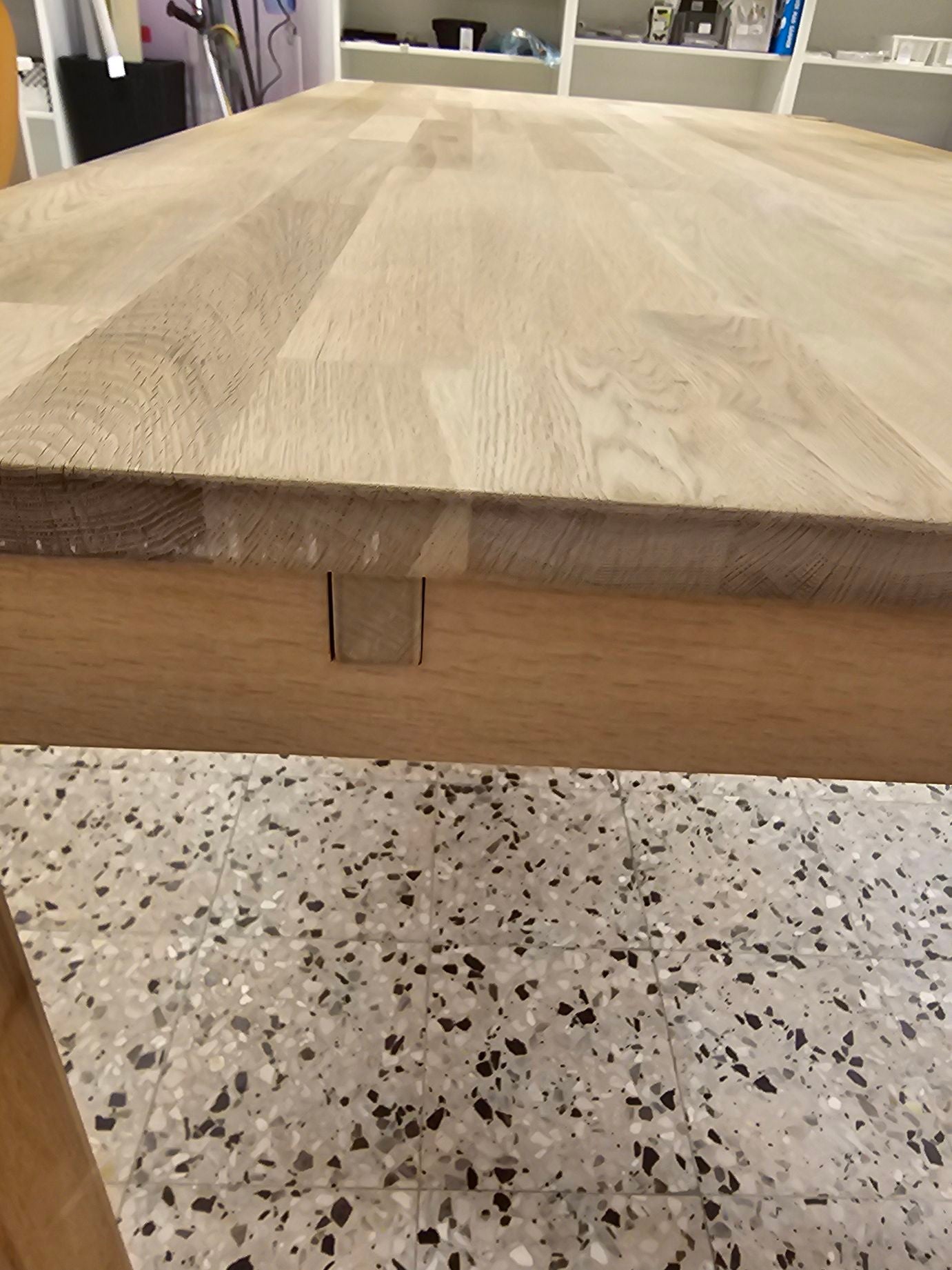 Spisebord m 2 plader