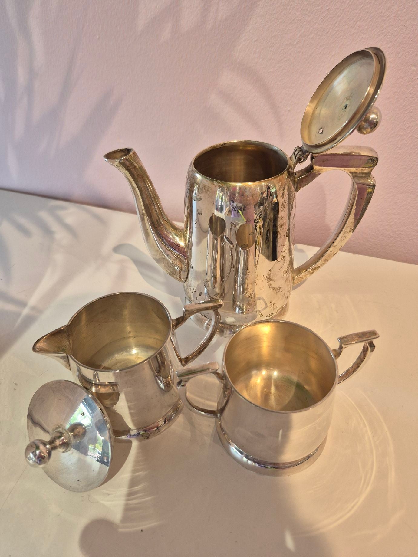 Sukker/fløde/kaffe kande