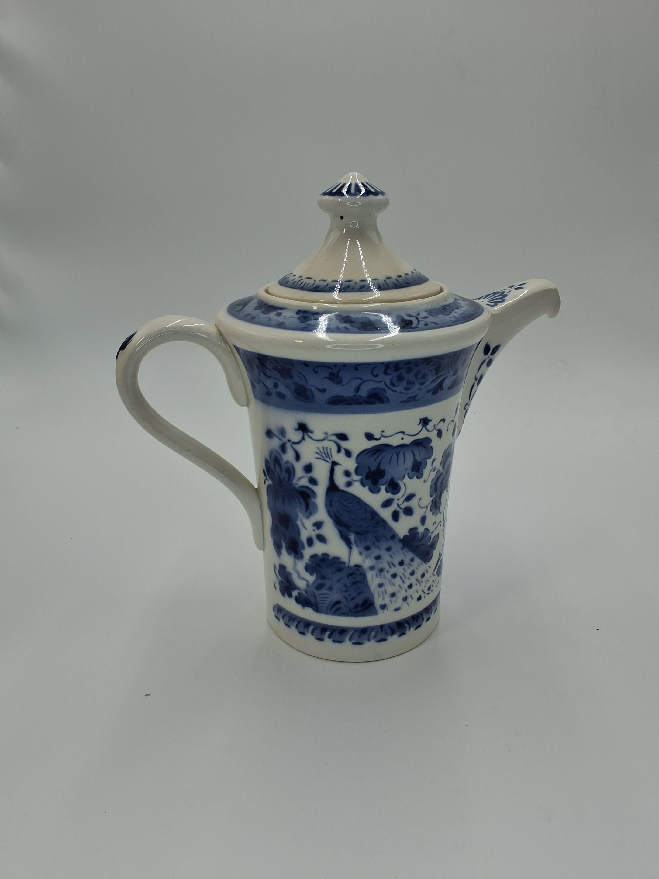 Kaffekande Påfuglestel