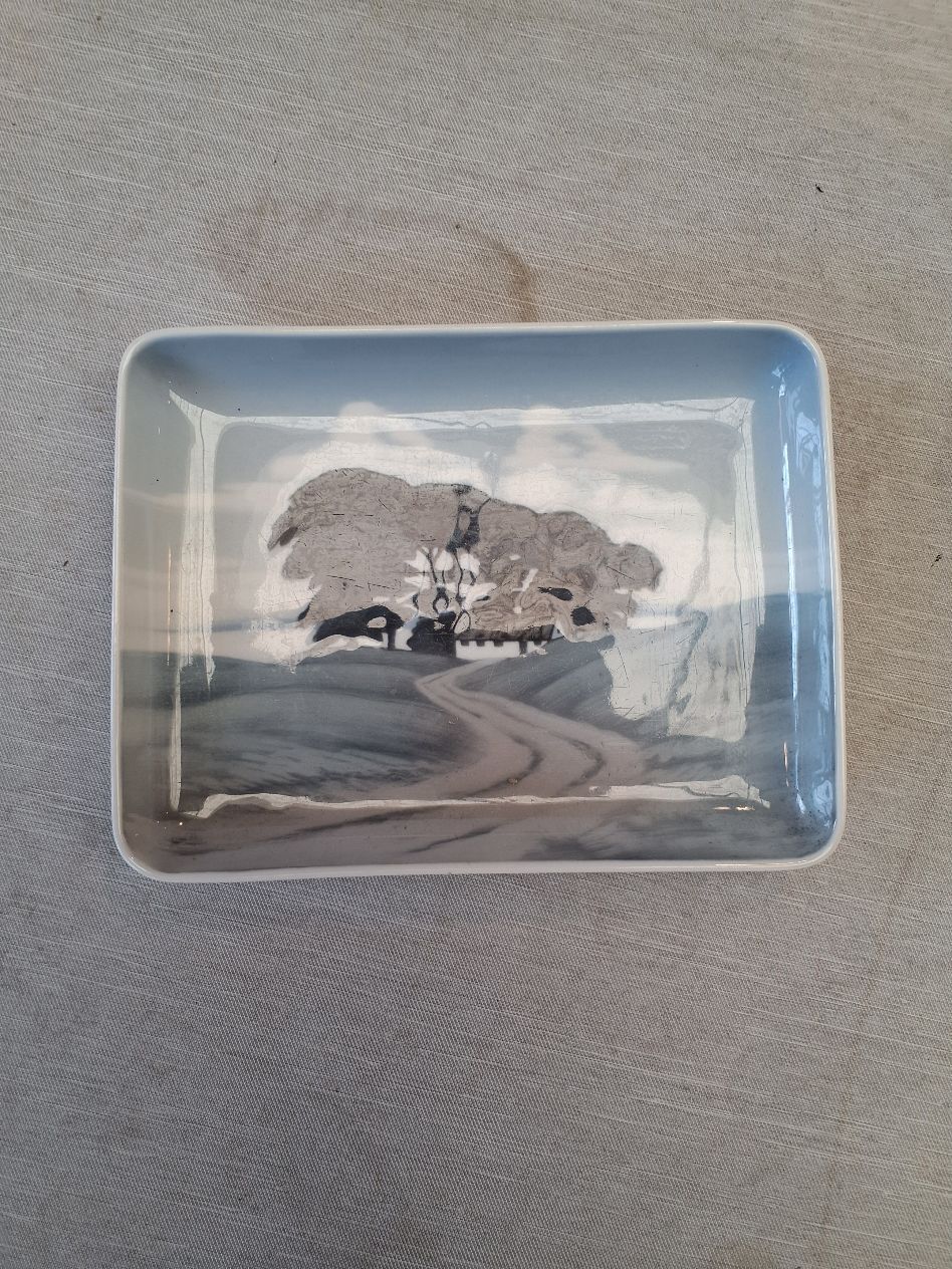 Lyngby Porcelain Landskab fad