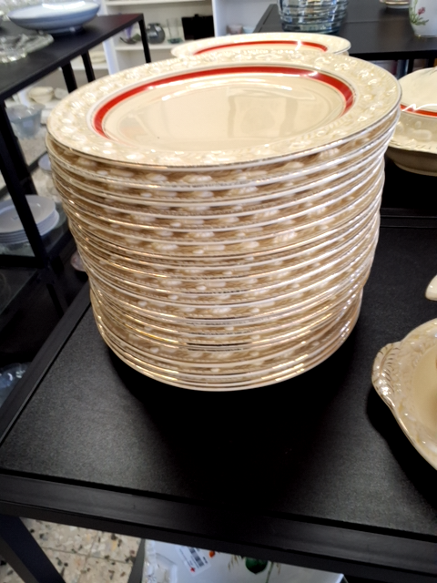 Royal Adams Ivory timian Ware spise-kaffestel