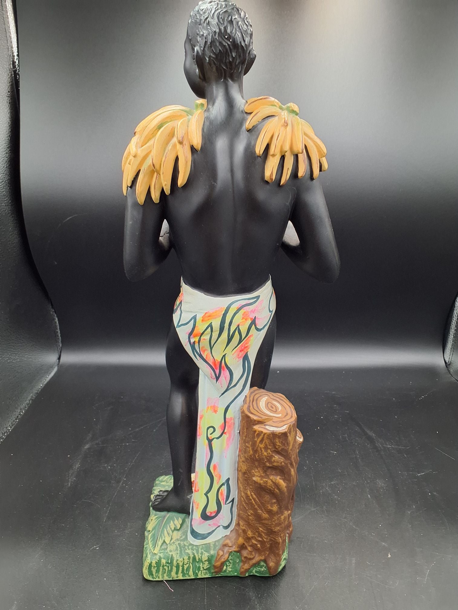 Skulptur af mand