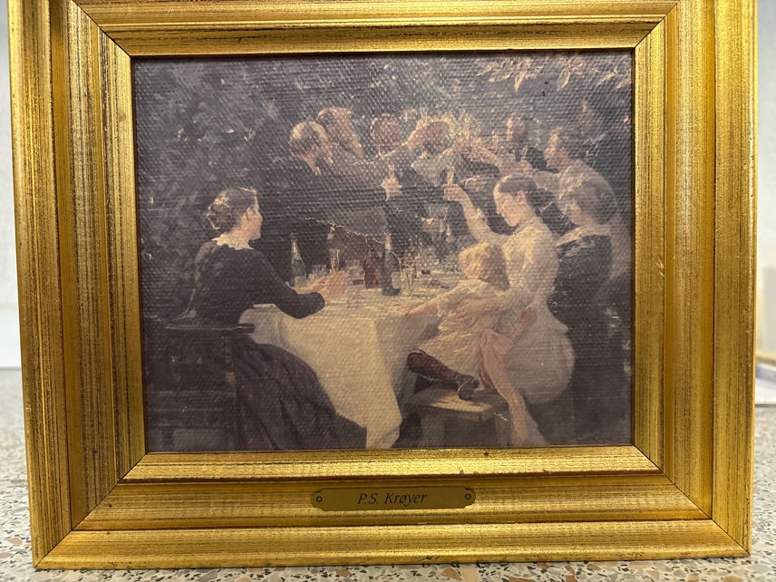 P.S Krøyer maleri
