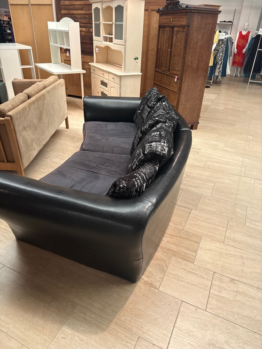 Sofa bued i sort