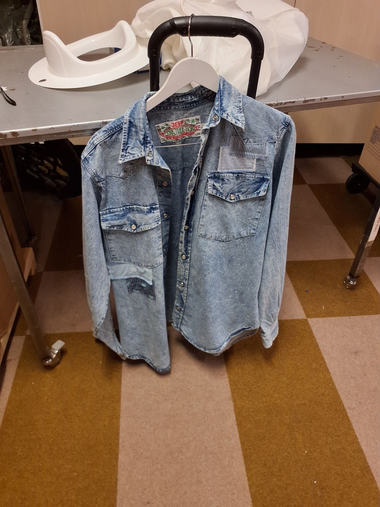 Denim skjorte