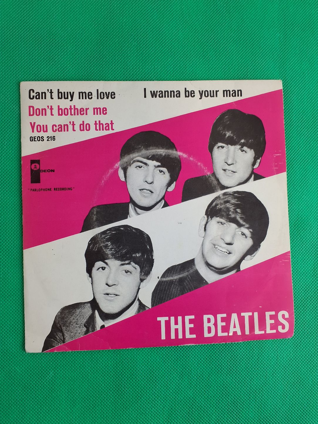 Vinyl Single med The Beatles