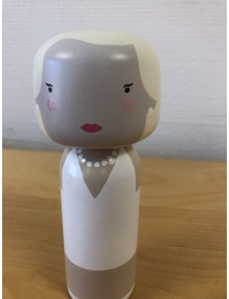 Lucie Kaas, Japansk træfigur