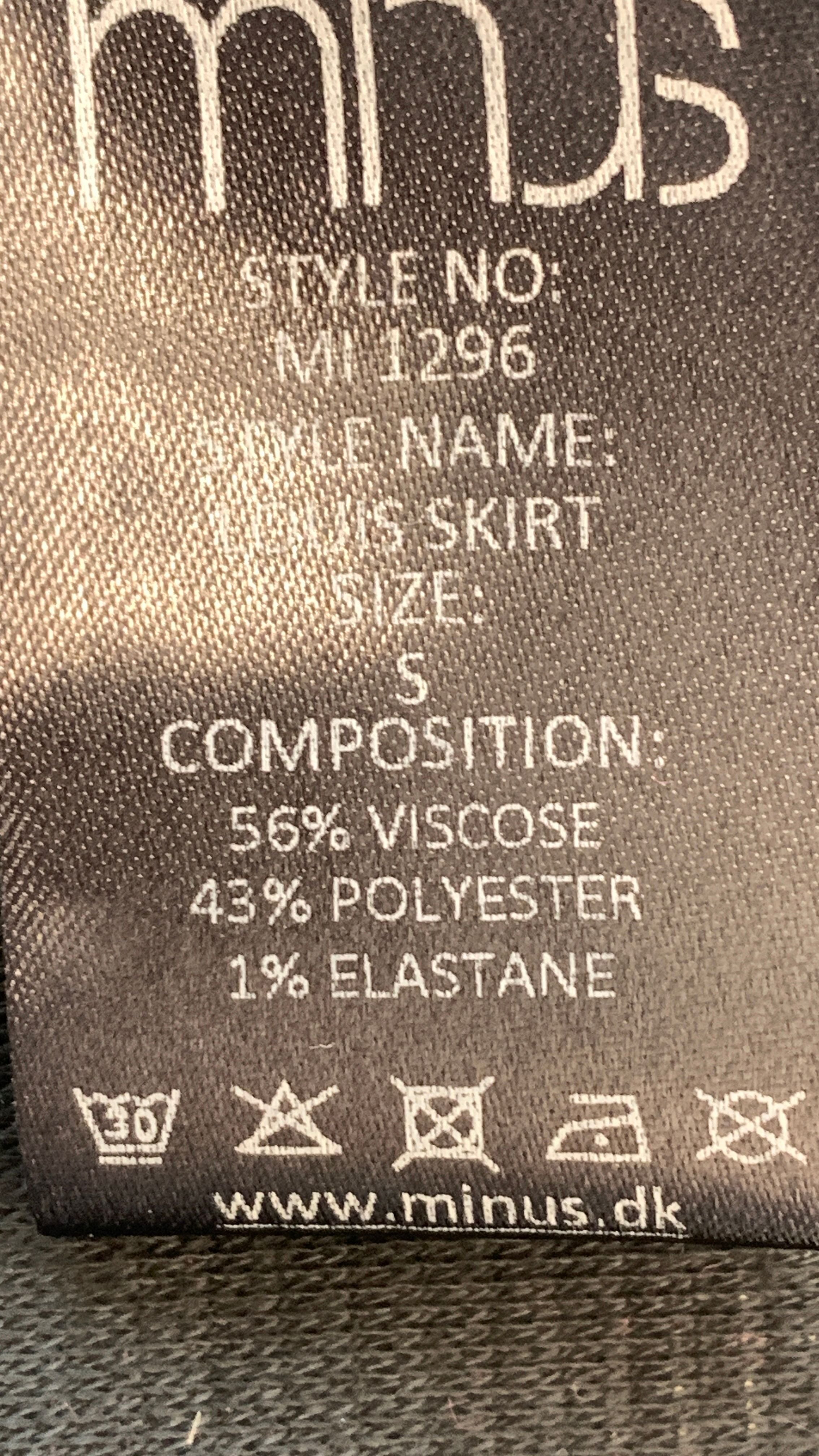 Minus Nederdel
