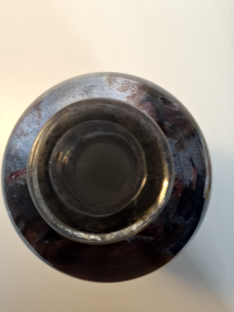 Glas dekorativ flaske