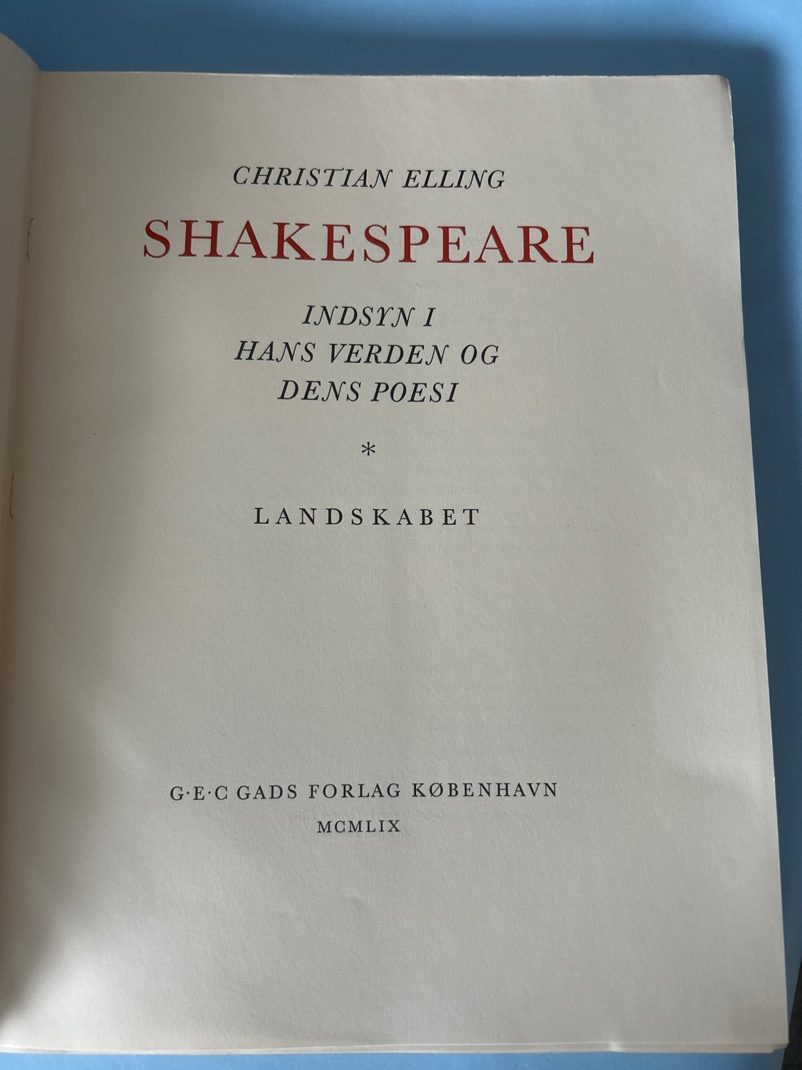 Shakespeare