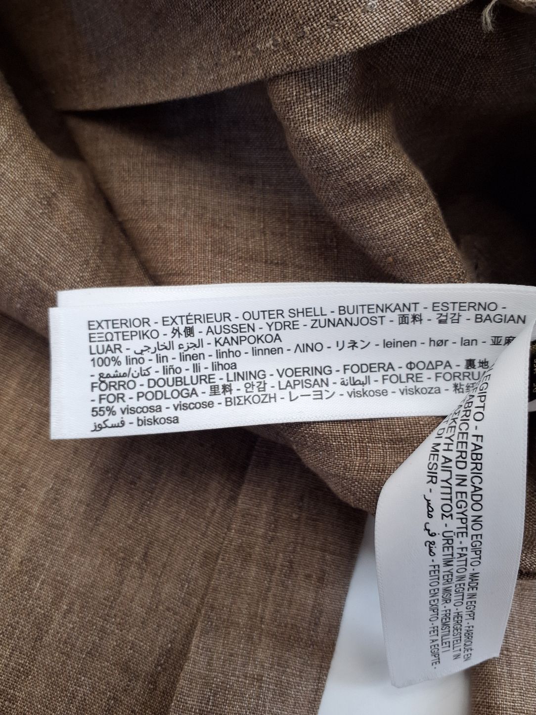 Massimo Dutti Hør Blazer
