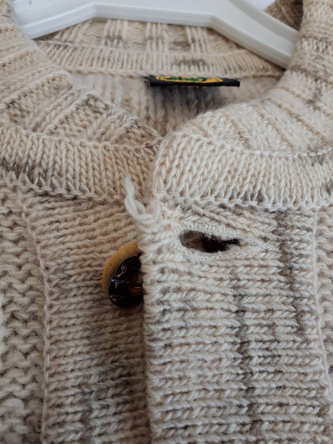Hundt-Modell Strik Cardigan