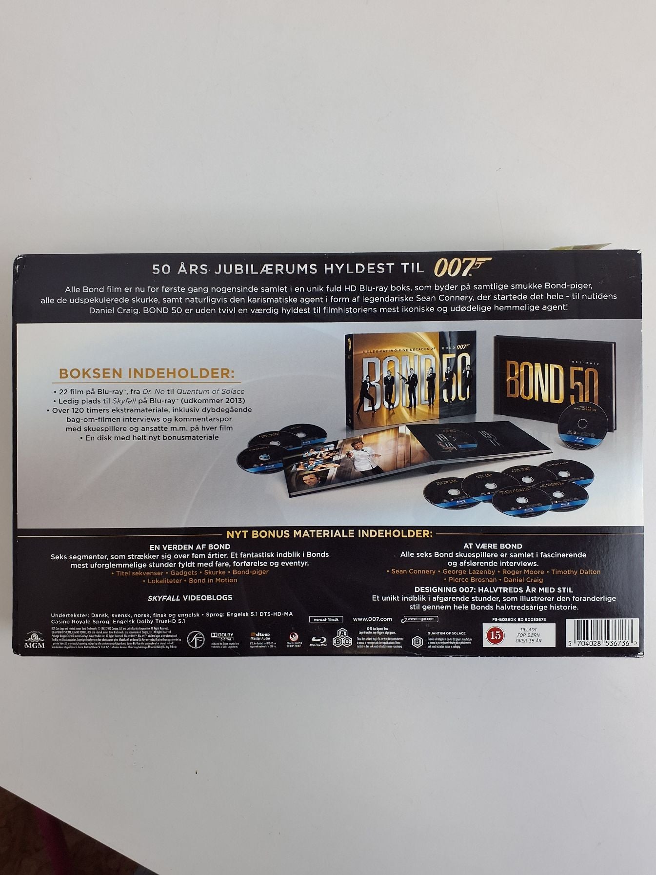 Blu-ray box James Bond