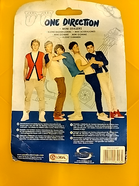 One Direction viskelædere - ubrugte