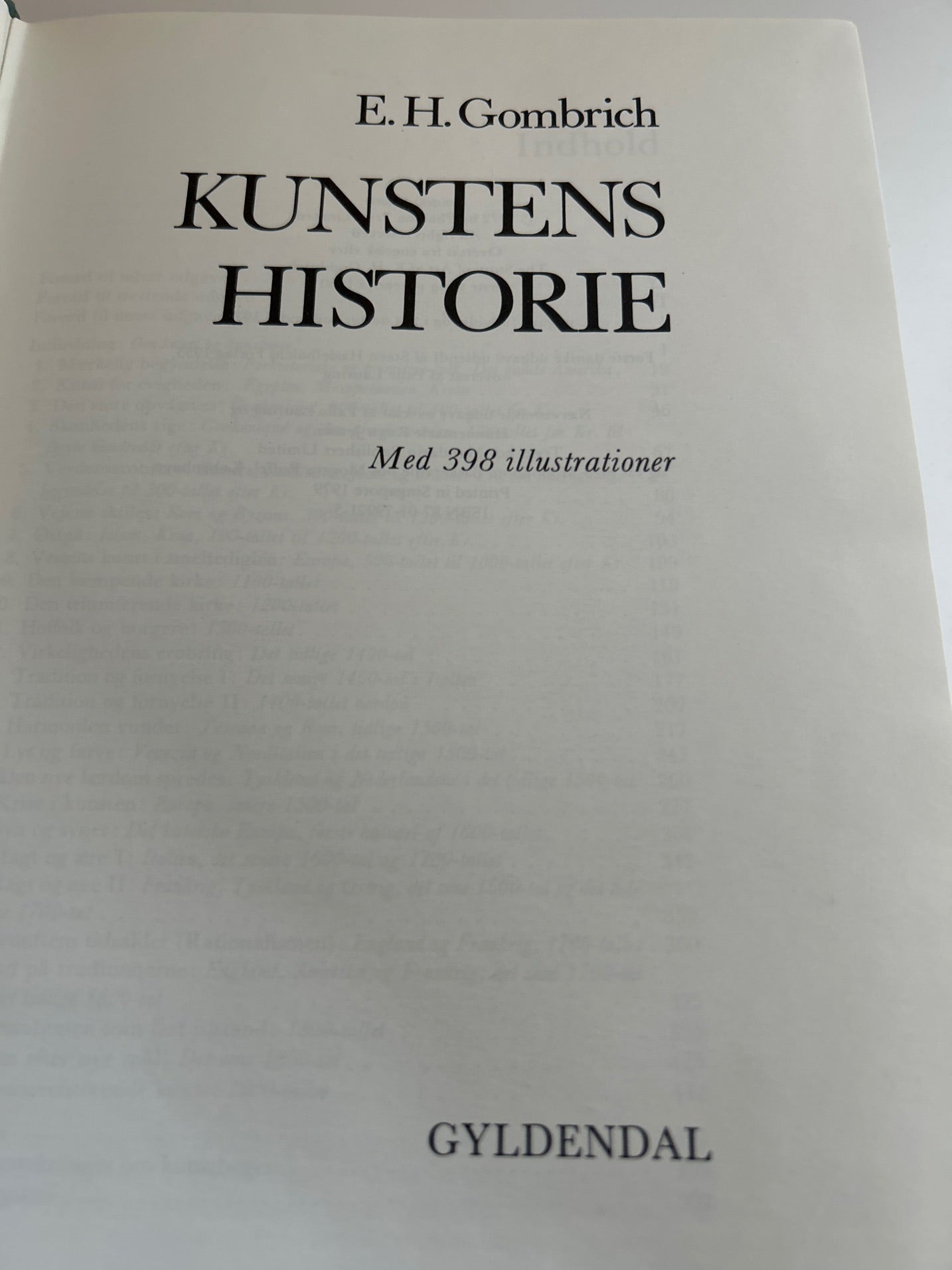 Kunstens historie af E.H. Gombrich
