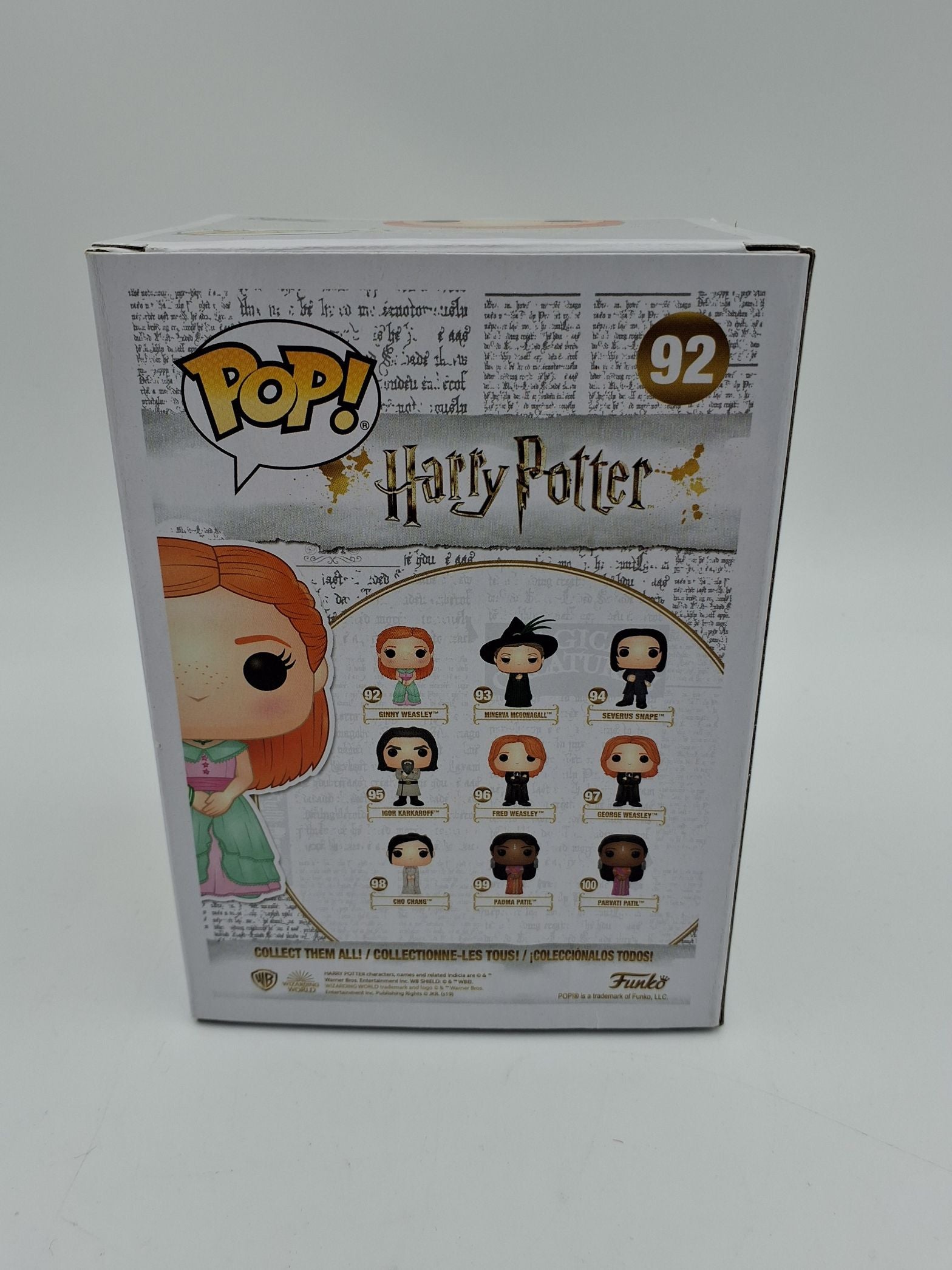 Ginny Weasley, funko pop!
