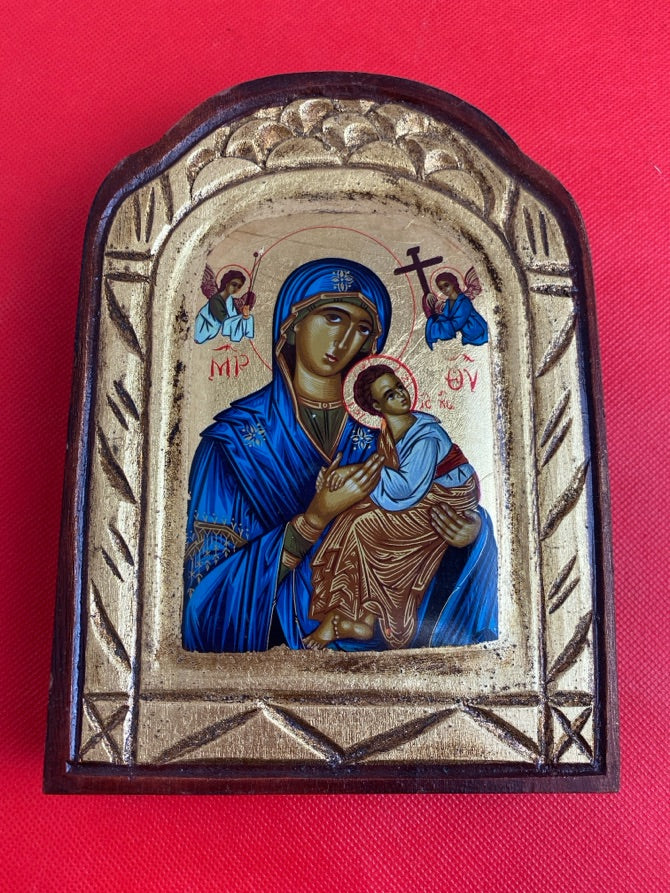 Ikon med Jomfru Maria
