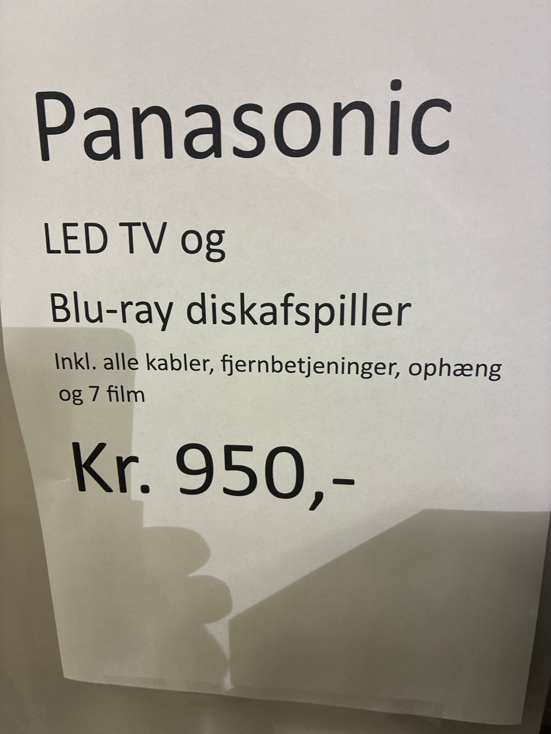 Panasonic fladskærm