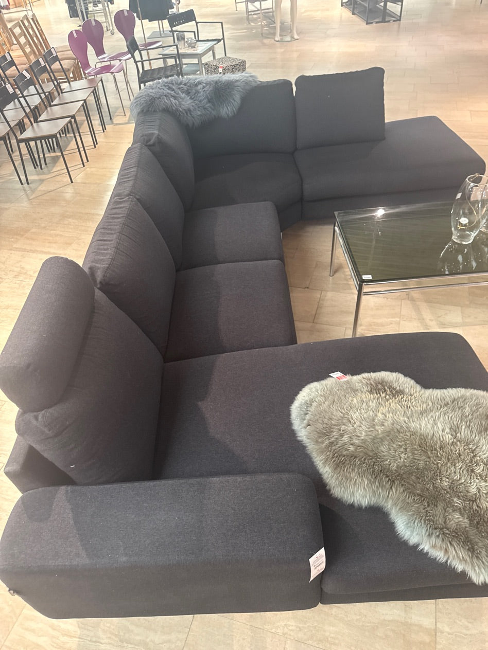 Sofa i sort "Hjort Knudsen"