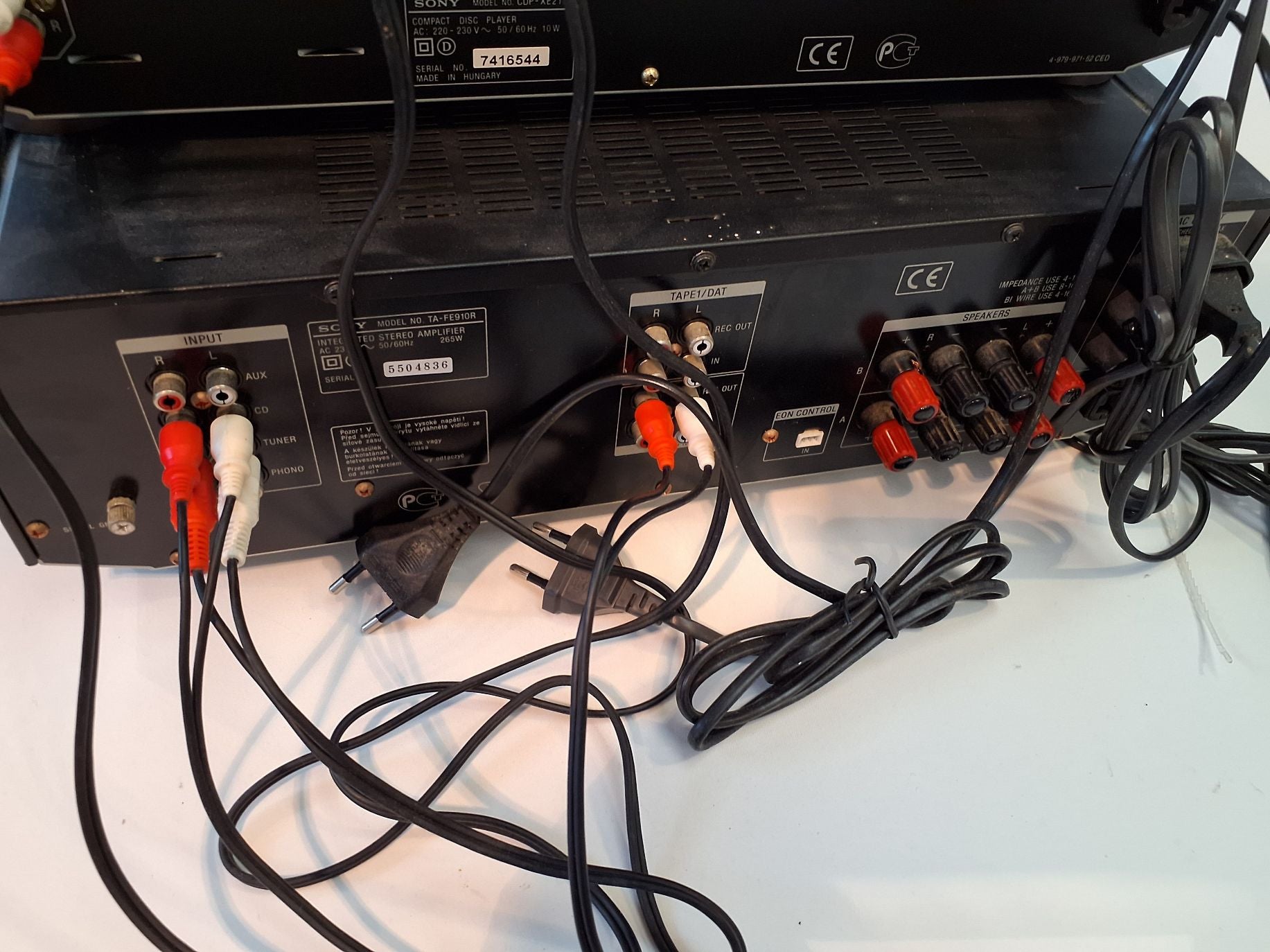Sony anlæg til Hi-Fi entusiasten