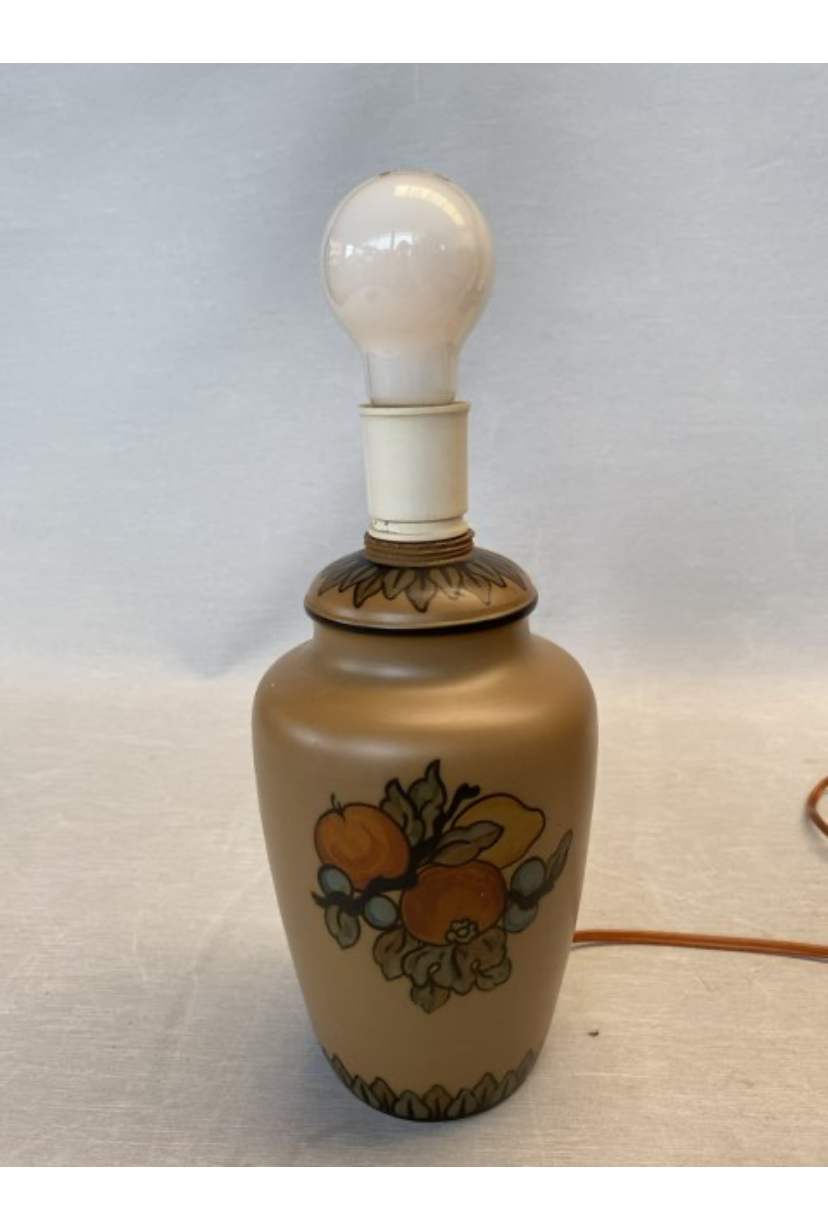 Hjort keramik bordlampe