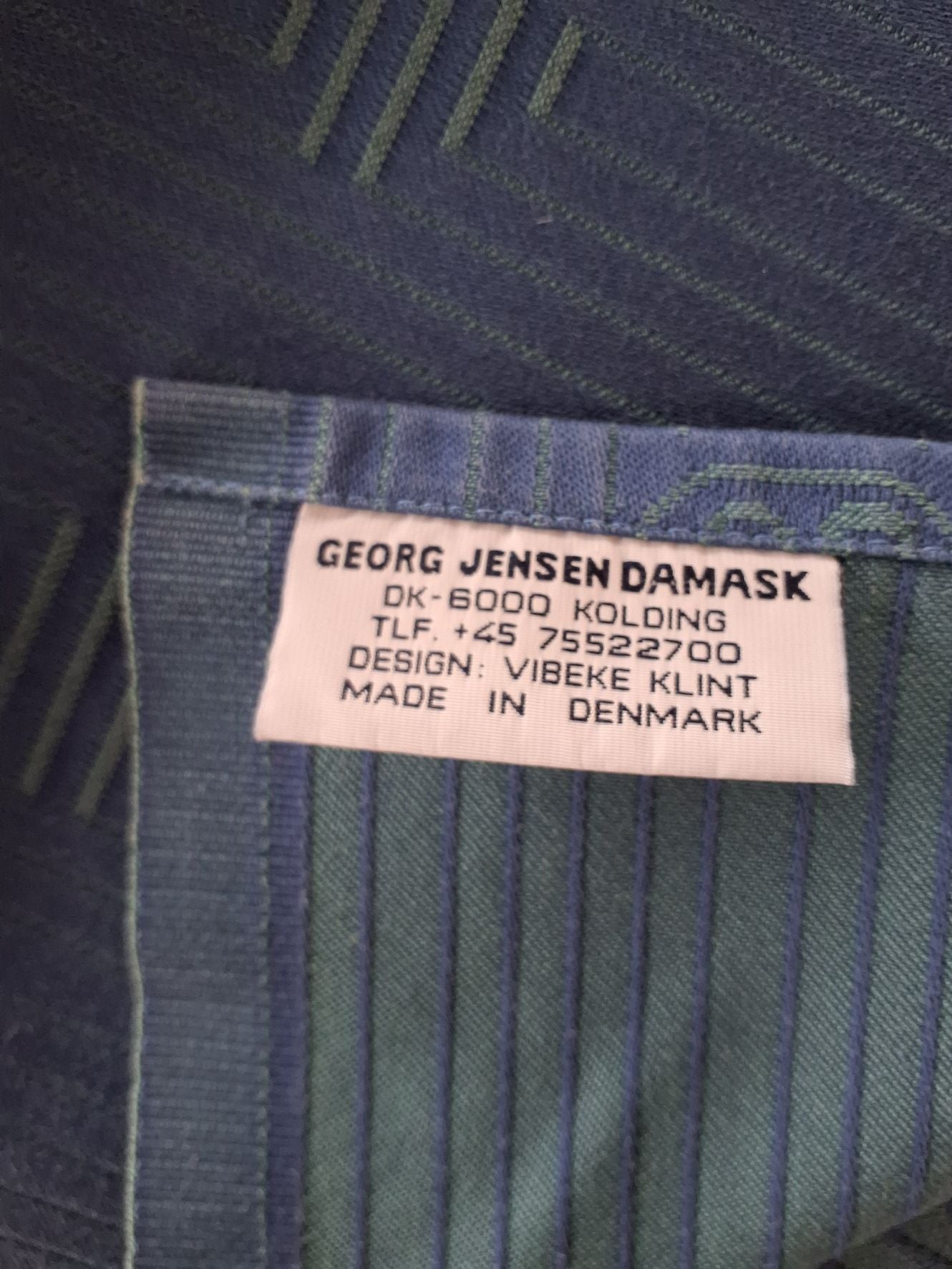 Georg Jensen, sjælden dug