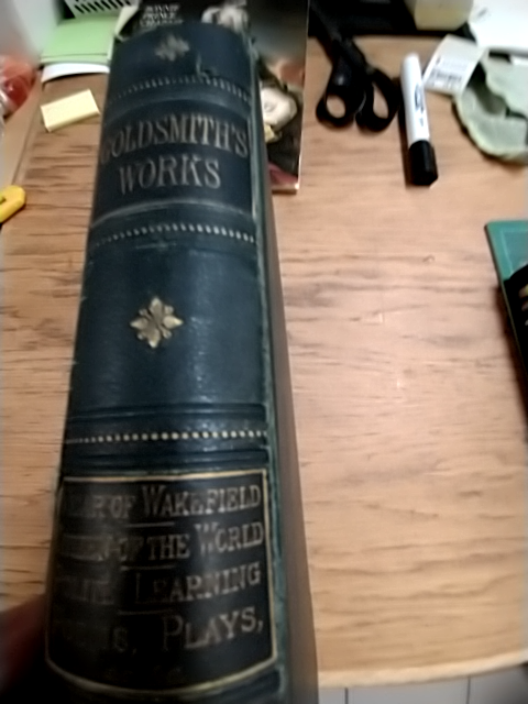 The works of Oliver Goldsmith