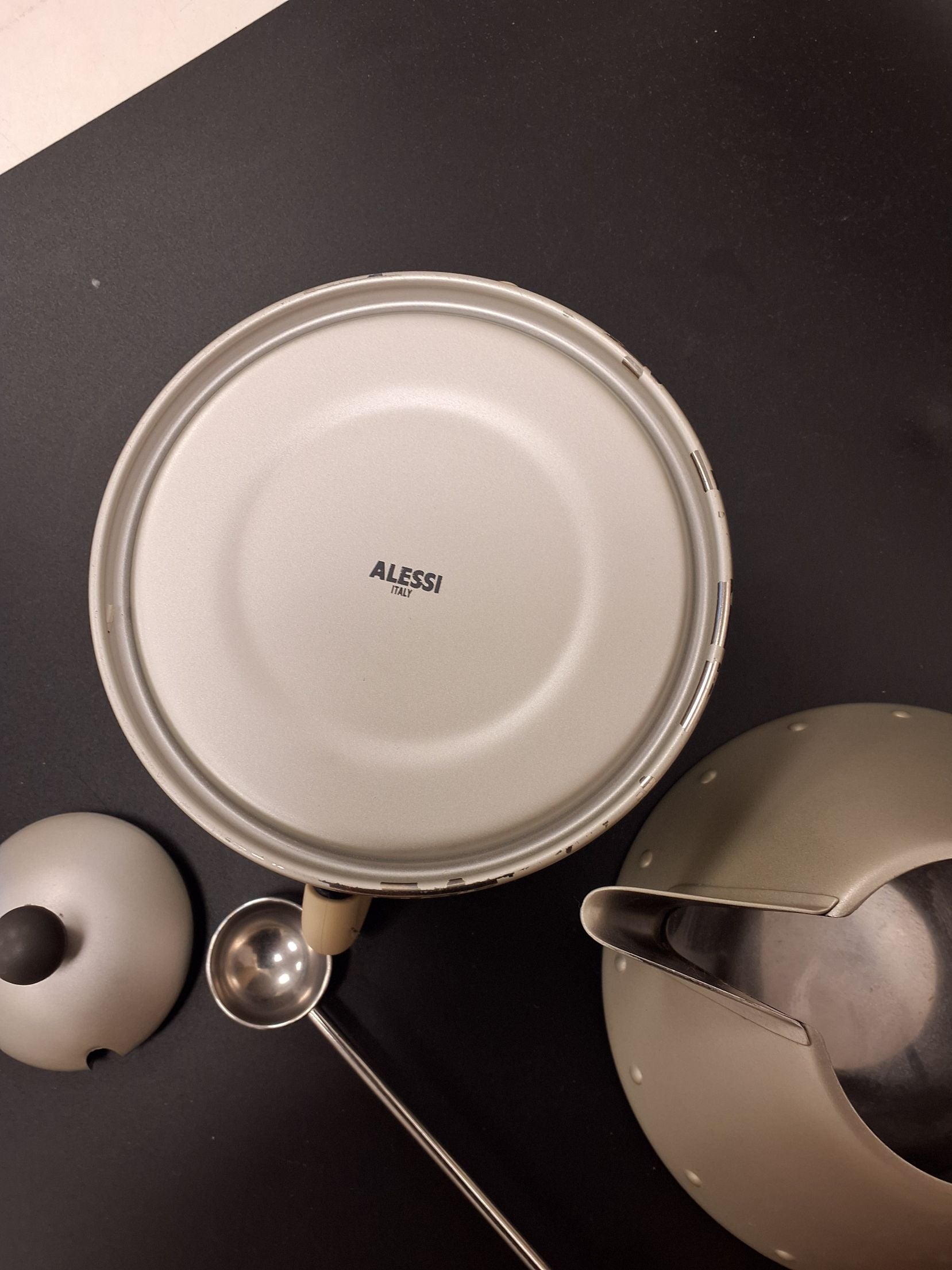 Flødekande og sukkerskål