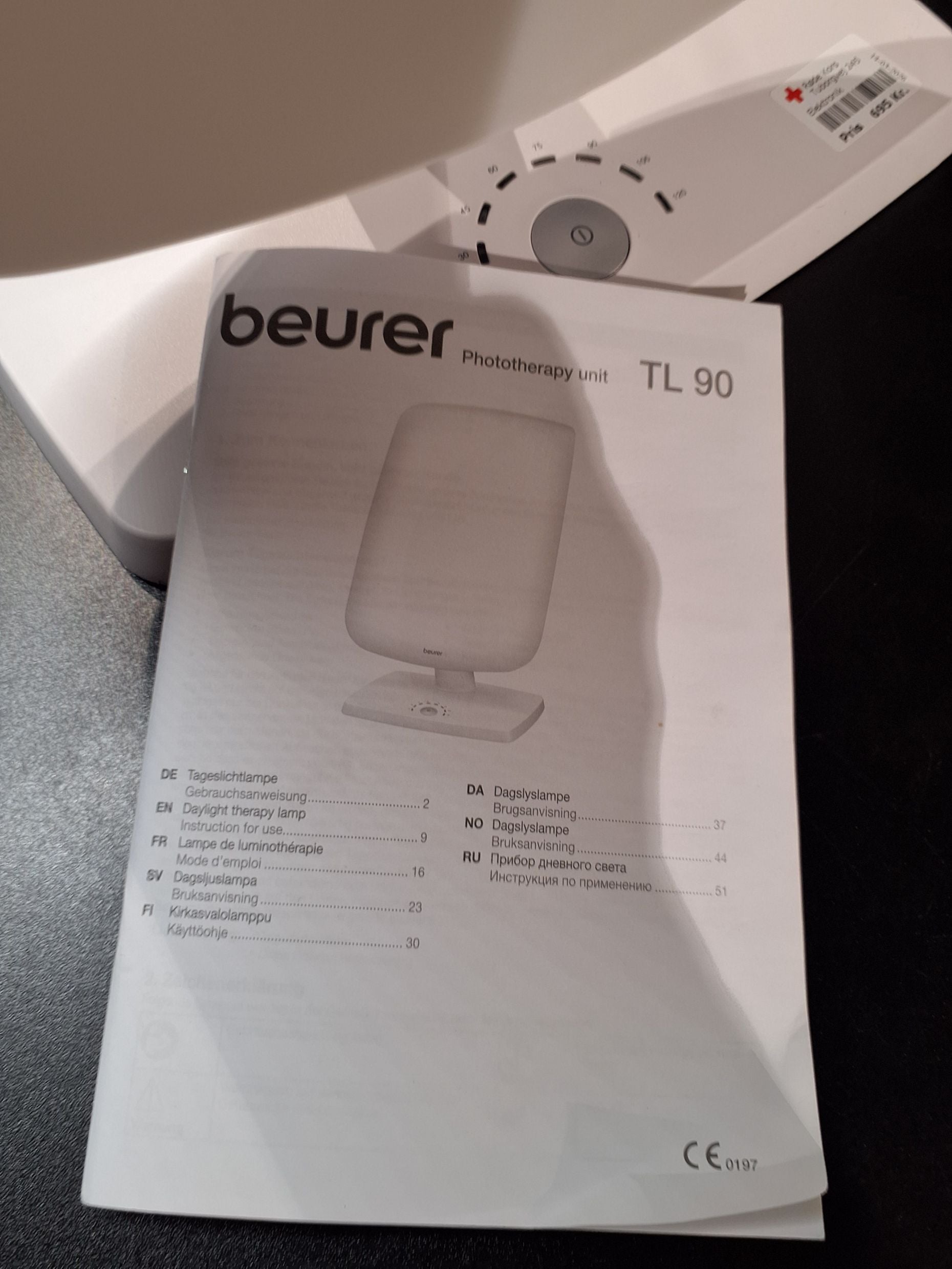 Beurer lysterapi lampe
