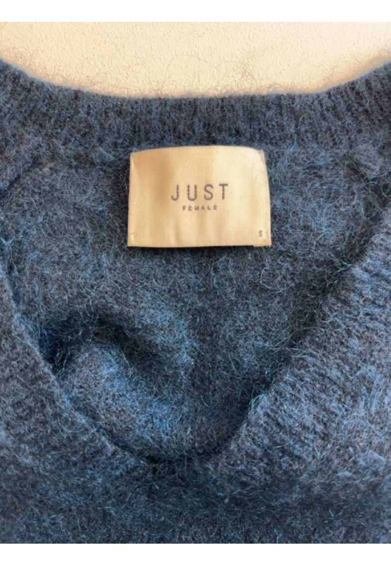 Just Female mohair striktrøje