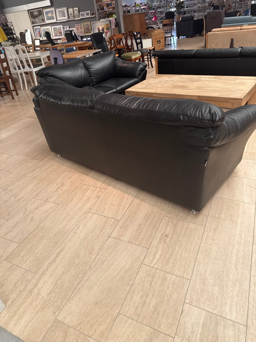 Sofa 3 Pers. Sort "Hjort Knudsen"