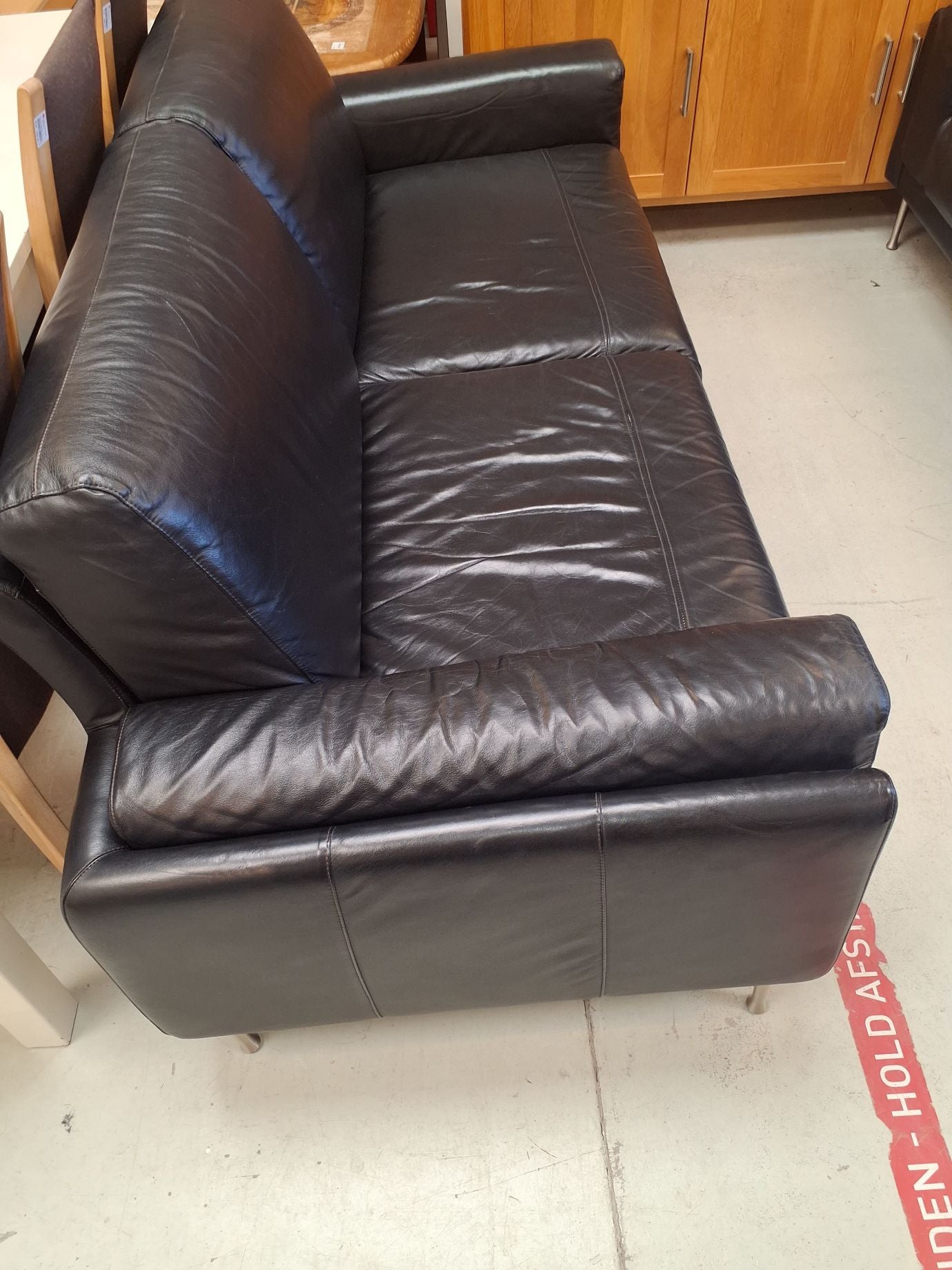 Natuzzi lædersofaer 2 stk en 2 og 3 per.