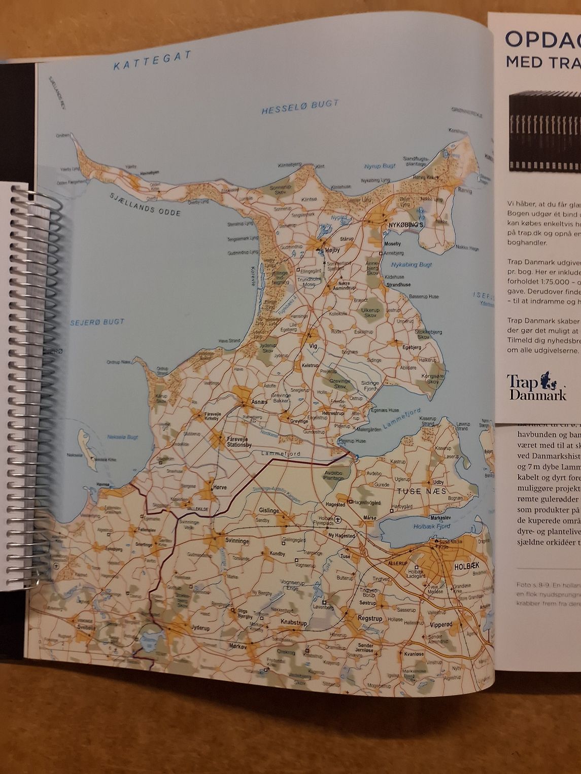 Trap Danmark, Odsherred, Holbæk og Kalundborg