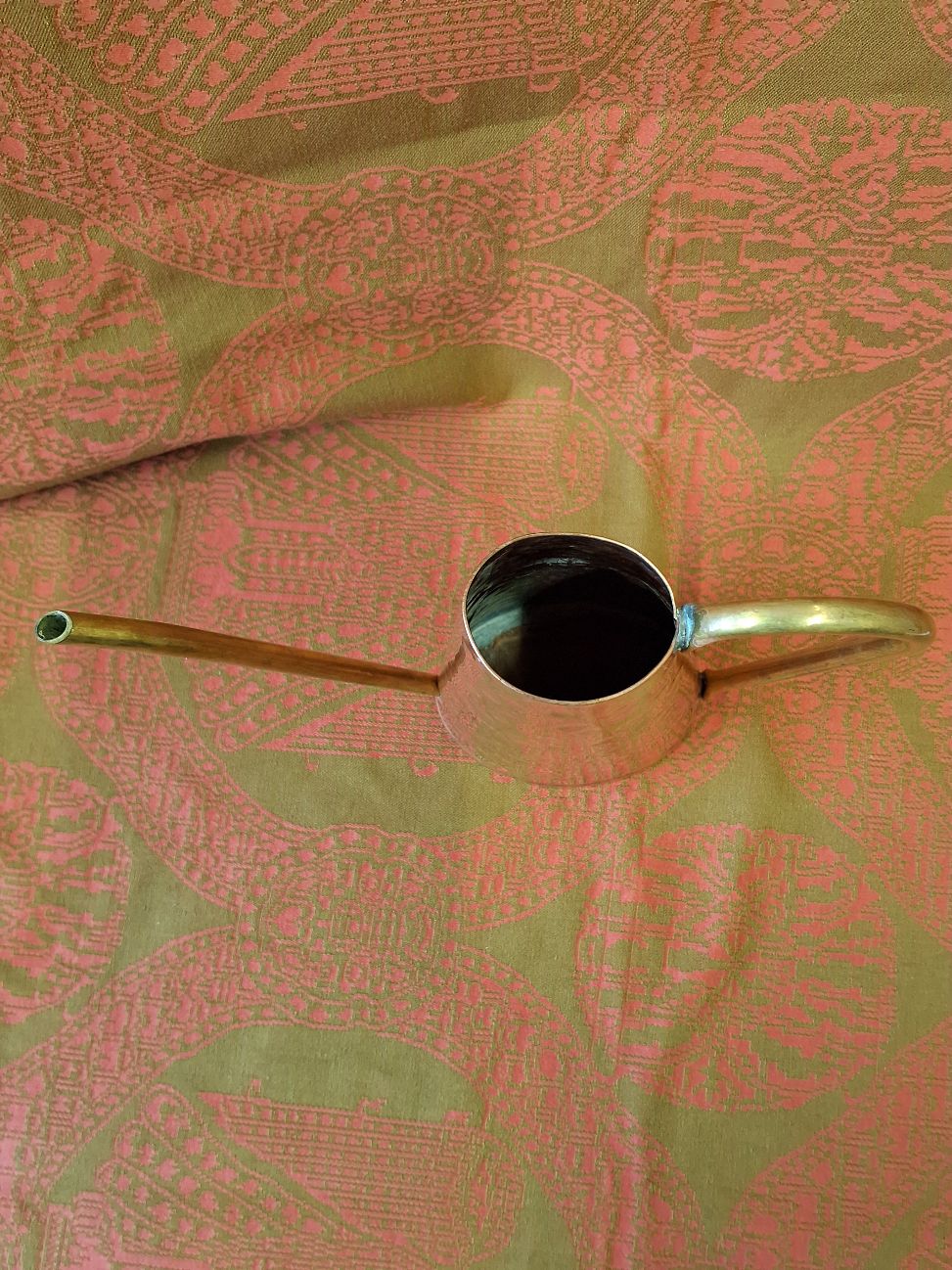 Vintage orkide kobber vandkabse