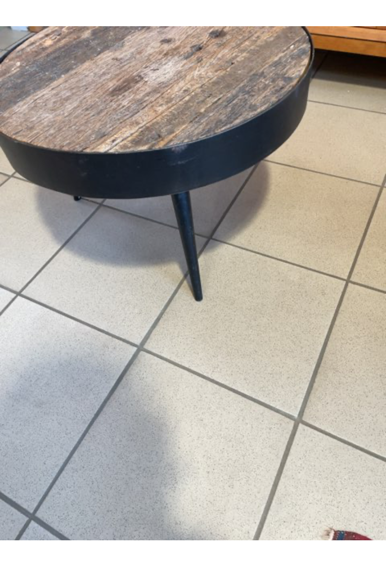 Rundt sofabord