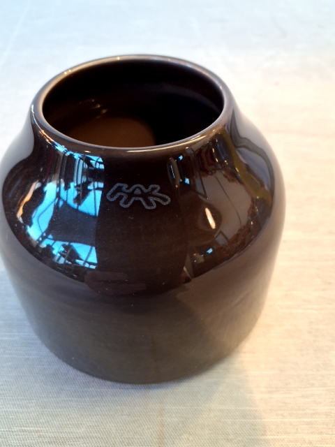 Kæhler Vase brun