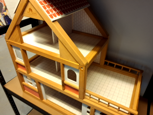 My Home dukkehus i 3 etager