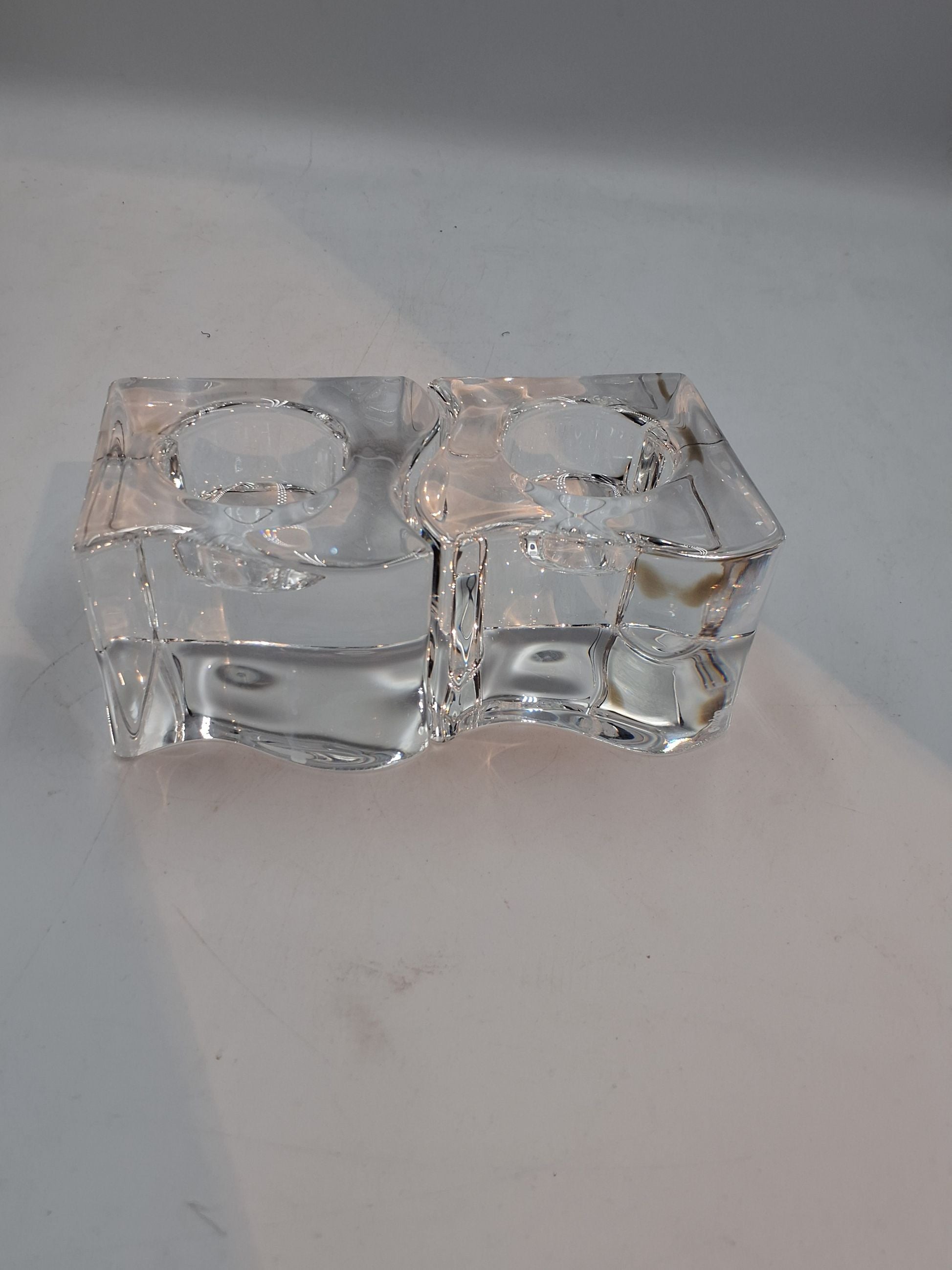 1 par Lysestager Orredors crystal puzzle af Helen Krantz