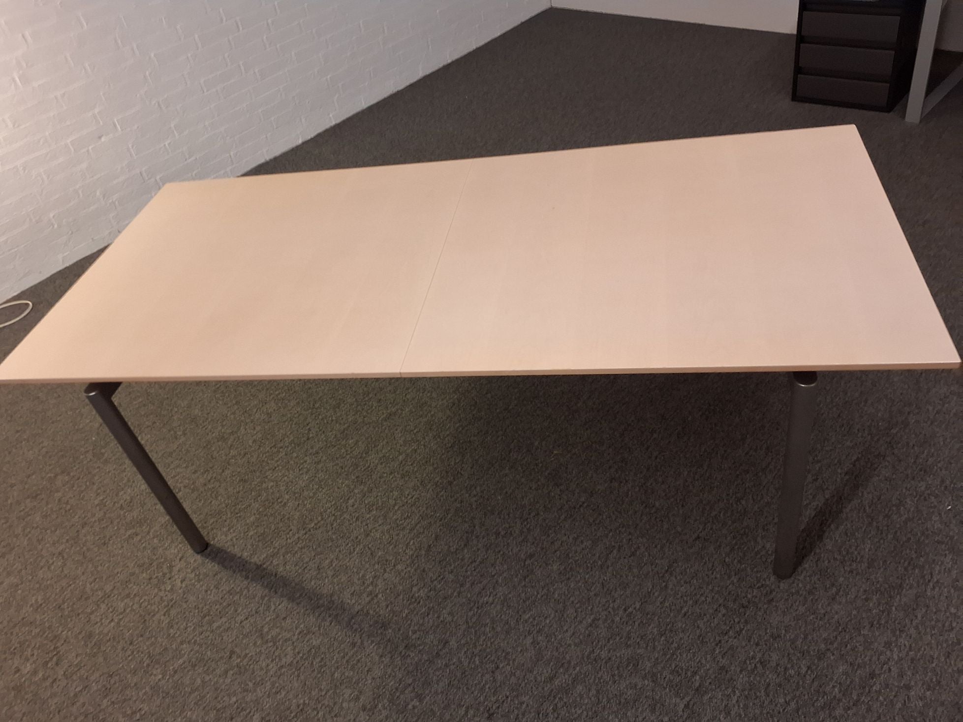 Mødebord lys træ - 7069