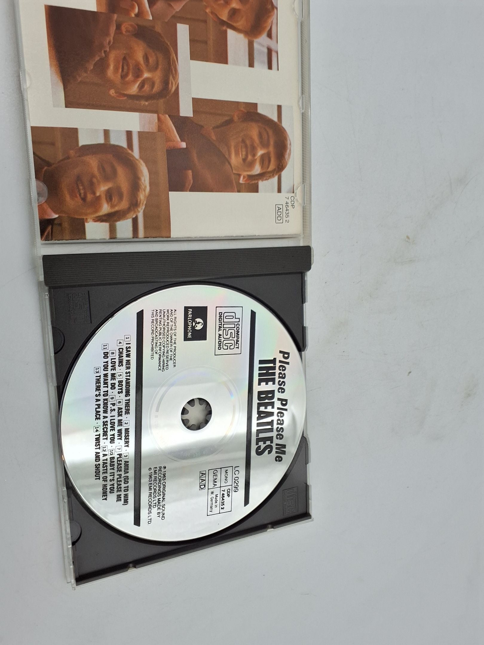 CD The Beatles: please please me